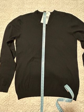 Jersey de punto negro Talla M