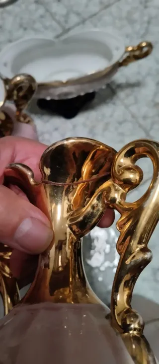 Tris portafiori vintage