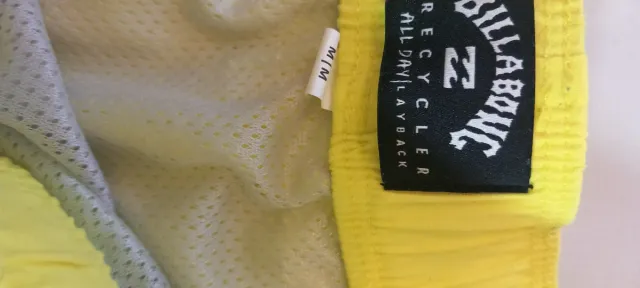 Bañador Quiksilver Hombre Talla M Flúor