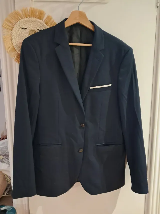 Americana negra hombre talla 52