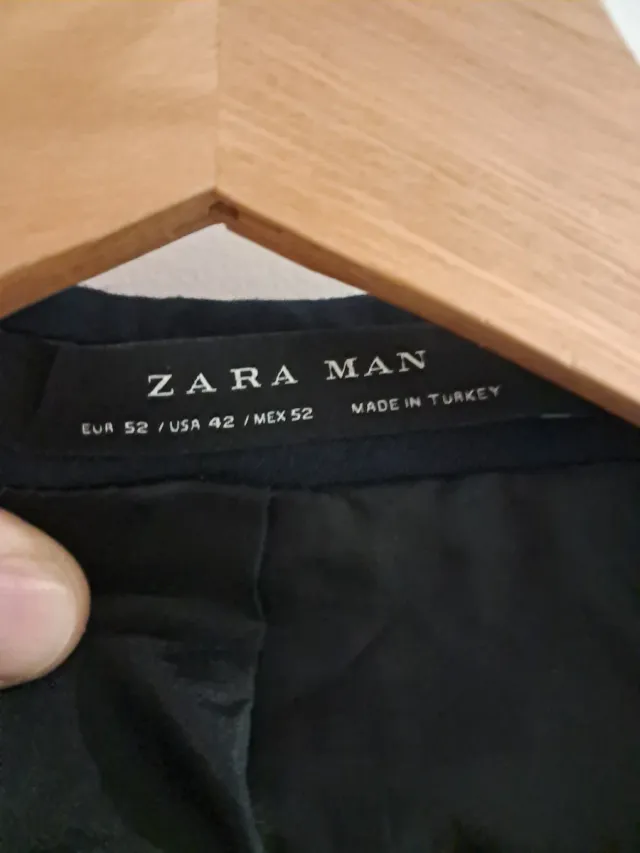 Americana negra hombre talla 52