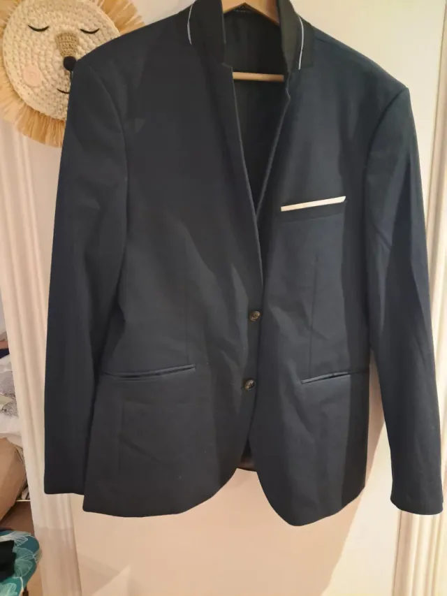 Americana negra hombre talla 52