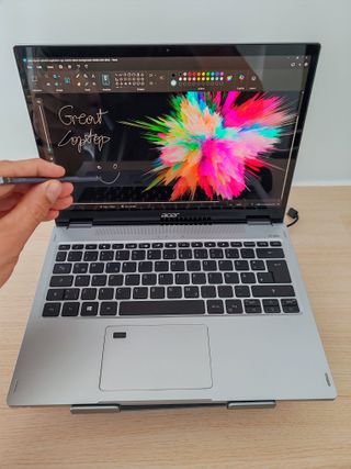 Acer Spin 3 2en1 Portátil Plata