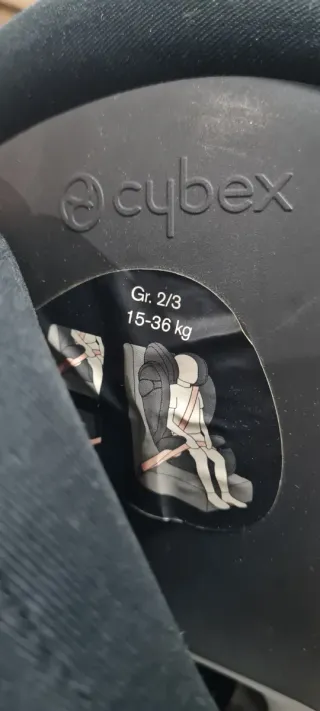 Silla coche grupo 2/3