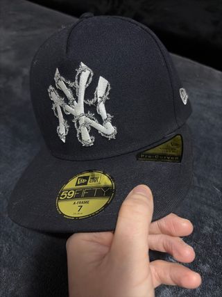 Gorra New Era NY Plata Negra