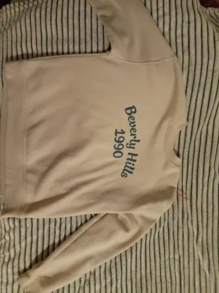 Sudadera Beverly Hills 1990 Beige