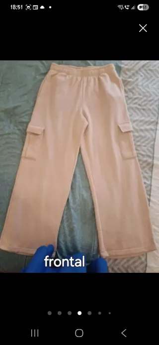 PANTALÓN "PALAZZO" NUEVO CON ETIQUETA