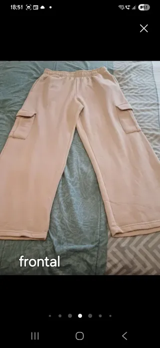 PANTALÓN "PALAZZO" NUEVO CON ETIQUETA