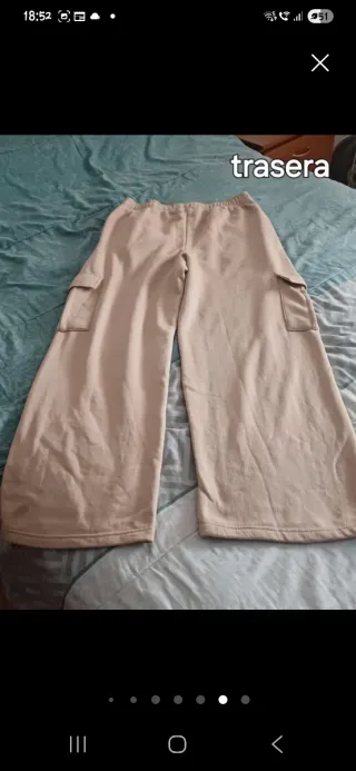 PANTALÓN "PALAZZO" NUEVO CON ETIQUETA