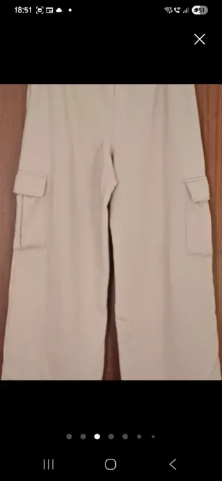 PANTALÓN "PALAZZO" NUEVO CON ETIQUETA