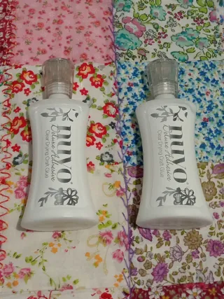2 Pegamentos Nuvo Deluxe Clear Drying Craft Glue