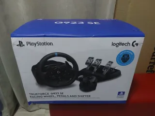 Volante Logitech G923 + Pedales + Palanca+ soporte