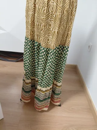 Vestido largo estampado Parfois Talla M