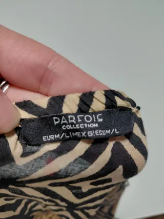 Vestido largo estampado Parfois Talla M