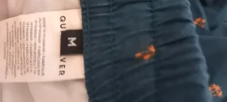 Bañador Quiksilver Hombre Talla M Azul Palmeras