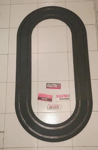 Scalextric Pista Gris Circuito Iniciación