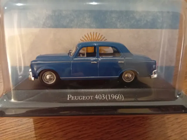 Peugeot 403. 1960. Argentina. Modellino.