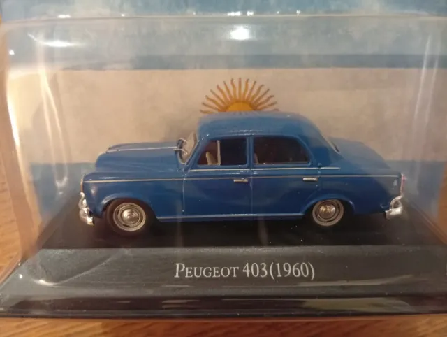 Peugeot 403. 1960. Argentina. Modellino.