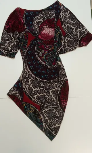 Vestido estampado Dame Aire Talla M