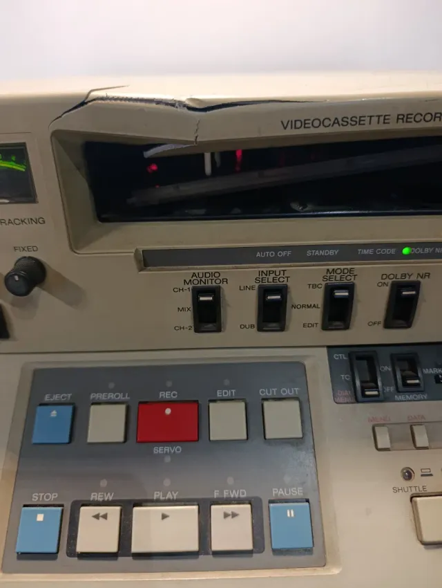 Grabador Sony U-matic VO-9850P