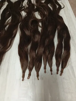Mallas pelo fallera castaño