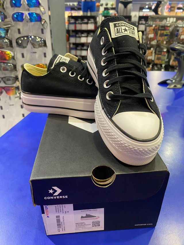 Converse plataforma negras CV560250C