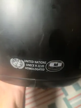 Casco Integral NZI Negro talla M por algo