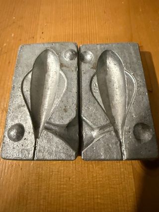 Molde para plomos de pesca 120g