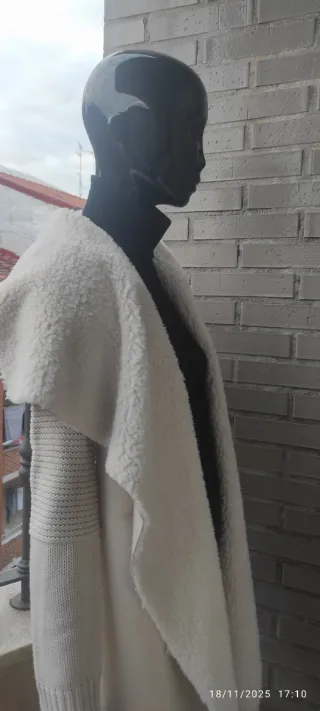 Chaqueta punto y pelo NUEVA