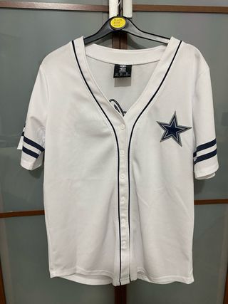 Camiseta estilo béisbol Dallas Cowboys