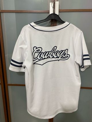Camiseta estilo béisbol Dallas Cowboys