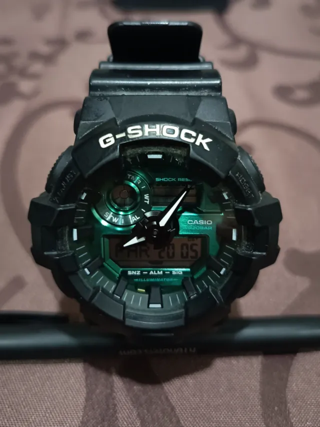 Reloj Casio G-SHOCK Negro y Verde