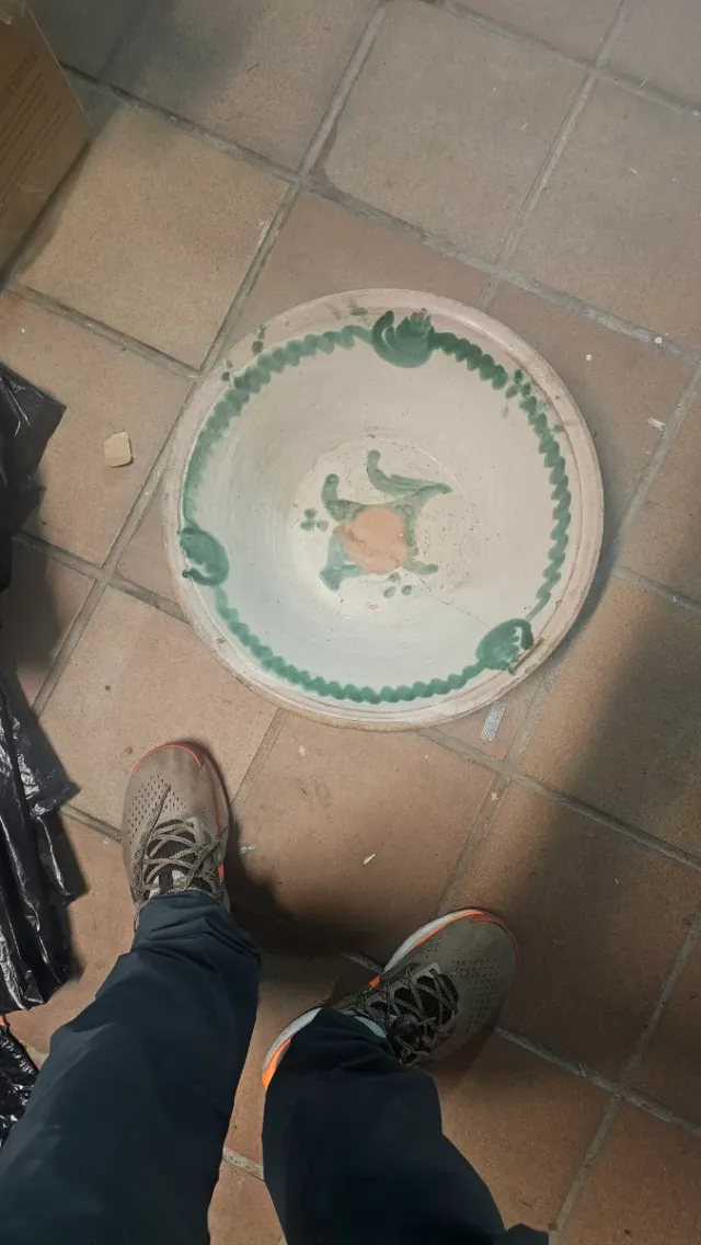 Cuenco de cerámica Lebrijo