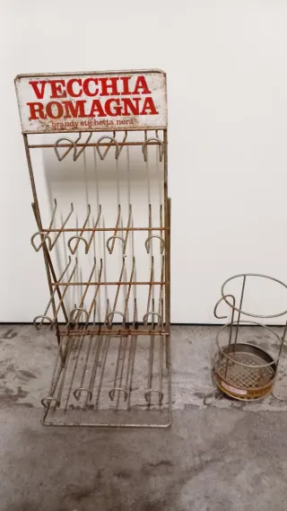 Espositore Vecchia Romagna anni '70