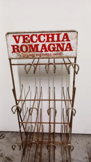 Espositore Vecchia Romagna anni '70