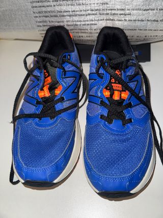 New Balance MT410HT7 Hombre Azul Naranja