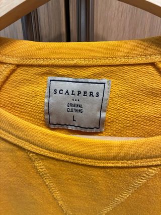 Sudadera Scalpers amarilla