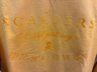 Sudadera Scalpers amarilla