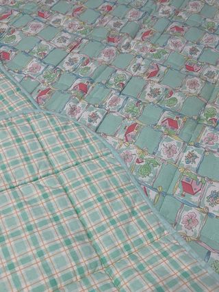 Copertina/Culla Neonato Vintage + Leoncino