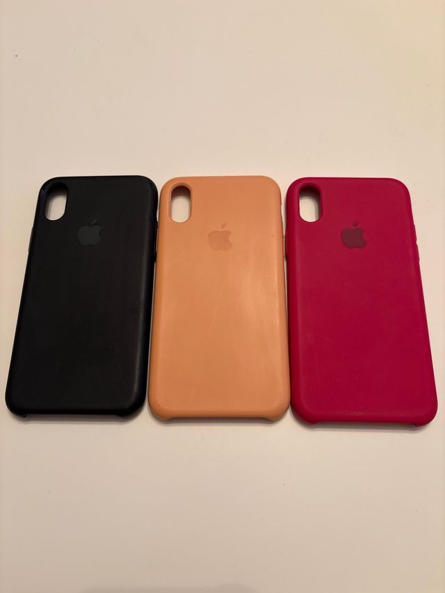Fundas iPhone X Apple (3 unidades)
