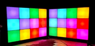 Panel LED Muro Iluminación Eventos