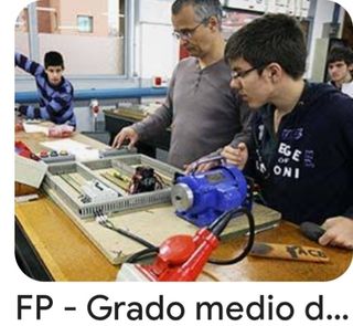 Profesor electricidad Grado medio