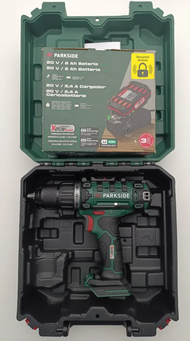 Parkside 20V Taladro Atornillador Recargable