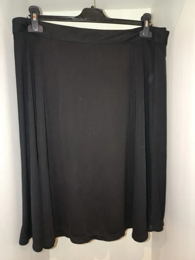 Falda Vintage Negra Talla Única