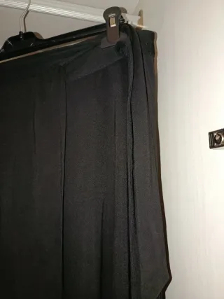 Falda Vintage Negra Talla Única