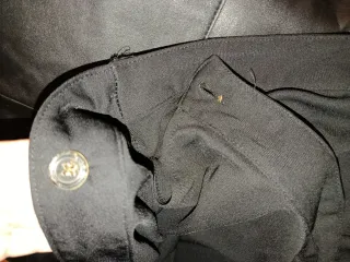 Falda Vintage Negra Talla Única