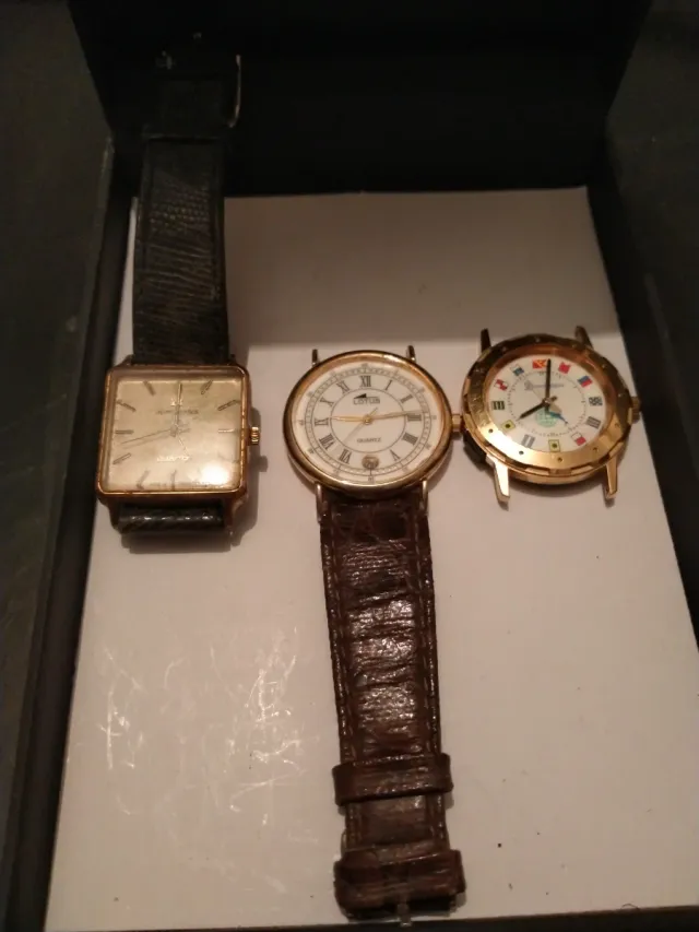 3 Orologi da Uomo Vintage