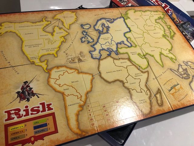 Juego de mesa Risk Conquista del Mundo