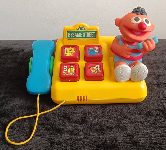 TELEFONO EPI BARRIO SESAMO - TYCO 1993