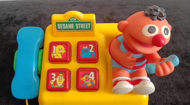 TELEFONO EPI BARRIO SESAMO - TYCO 1993